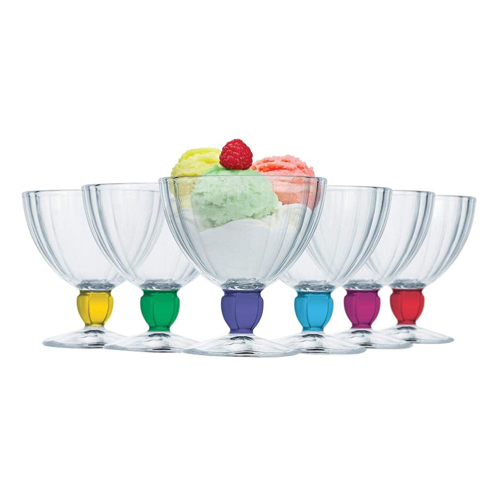 Luminarc Quadro Rainbow 25ci 6pcs