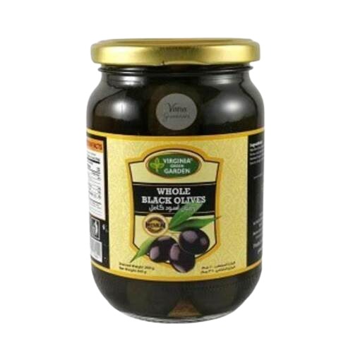 Virginia Garden Whole Black Olives 360g