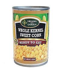Virginia Green Garden Whole Kernel Sweet Corn 400gr