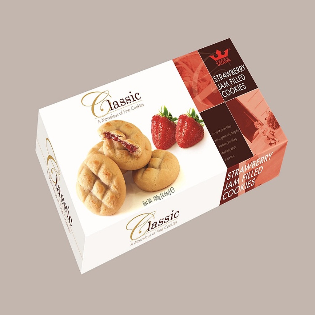 Classic A Marvelous Of Fine Cookies Strawberry Jam 130g