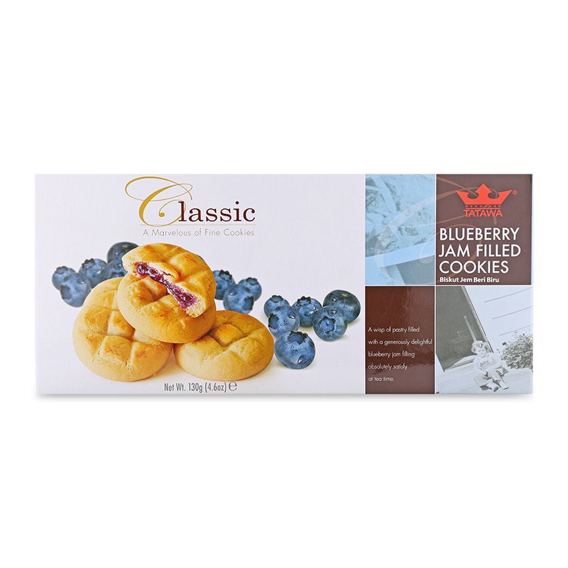 Classic A Marvelus Of Fine Cookies Blueberry Jam 130g