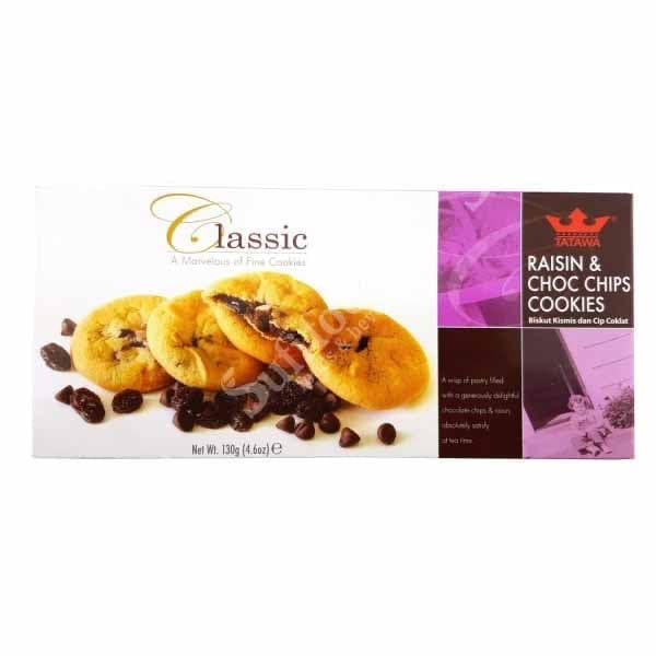 Classic A Marvelous Of Fine Cookies Raisin&choco Chips 130g
