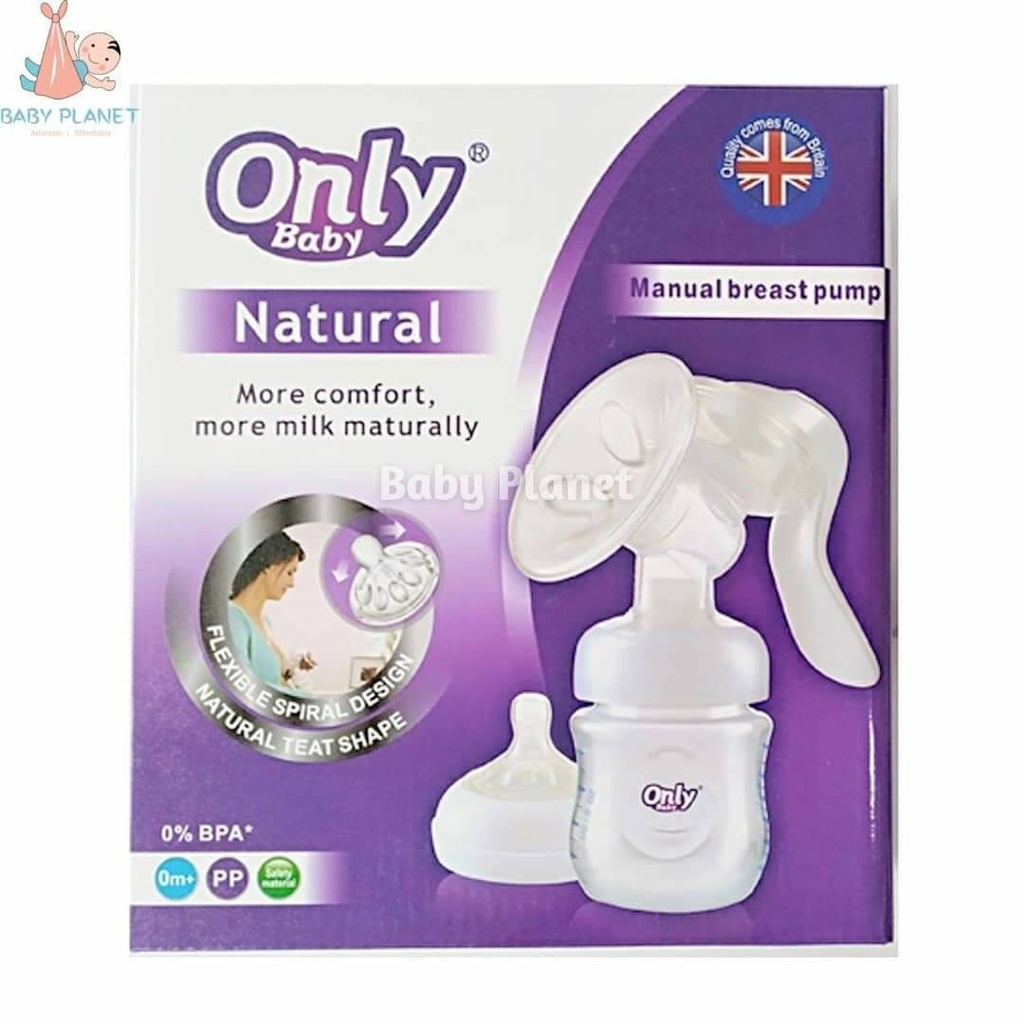 Only baby manual breast pump 3 speed regulation NO-FZ-241