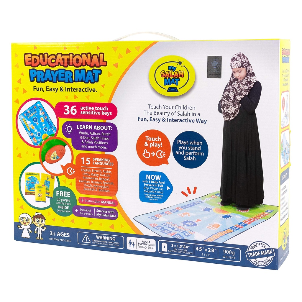 Educational Prayer Mat 3+Ages Sgt-9011