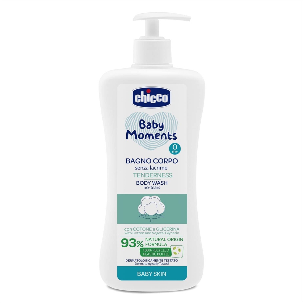 Chicco Baby Moments Tenderness Body Wash 0m+ 500ml
