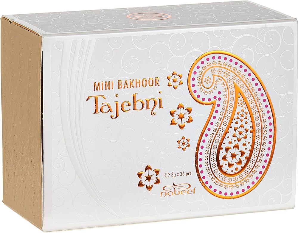 Nabeel mini bakhoor tajebni  30gx36pcs