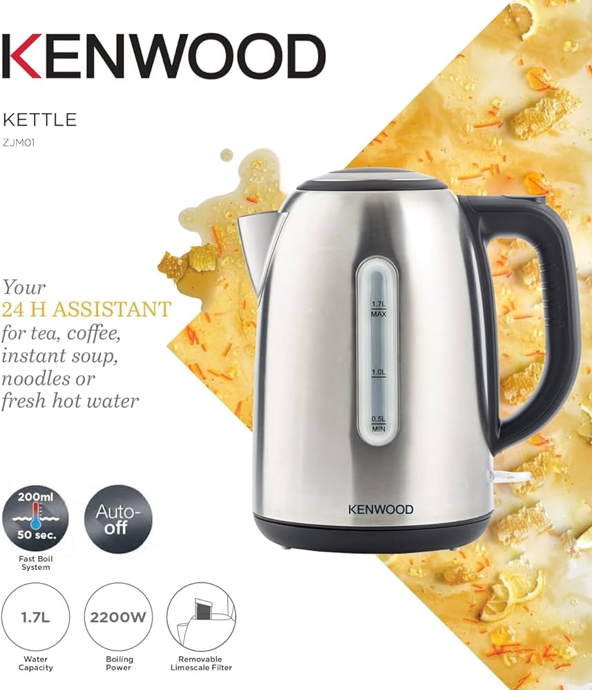 Kenwood kettle break fast 1.7l zjm01