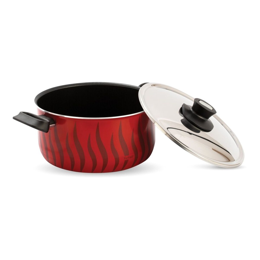 Red Cherry Non-Stick Interior 24cm Cbn24