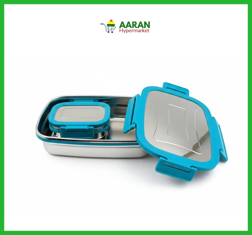 Pratap super executive steel lunch box