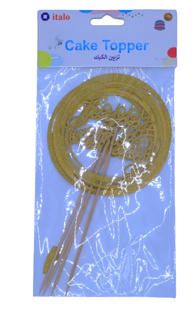 Italo Cake Topper No:Pt1090
