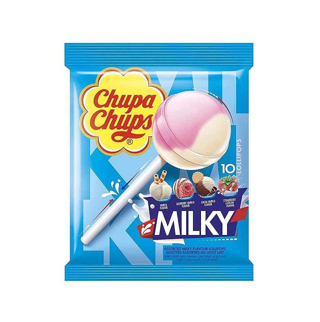 Chupa chups milky 10units 120ge