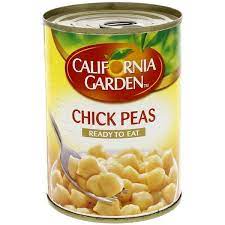 California garden chick peas 400g
