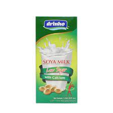 Drinho soya milk low sugar with calcium 1 litre