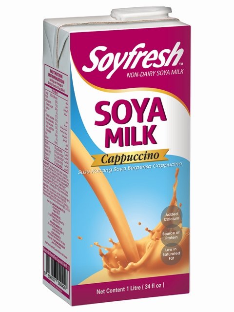 Soyfresh non dairy soya milk cappuccino 1litre