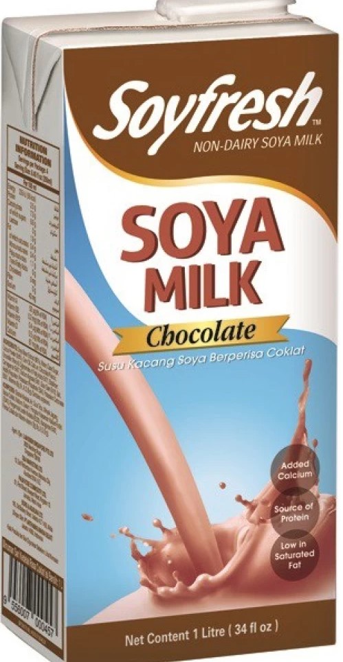 Soyfresh non dairy soya milk chocolate 1litre