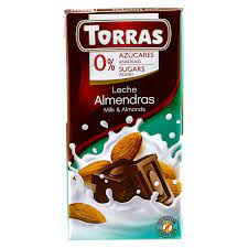 Torras 0% Azucares Sugar Added Leache Milk%Almonds 75g