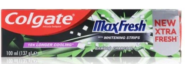 Colgate max fresh charcoal 100ml