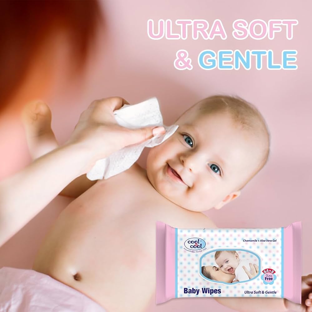 Cool baby wipes 72pcs
