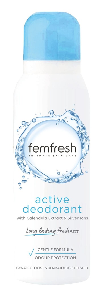 Femfresh active deodorant 125ml