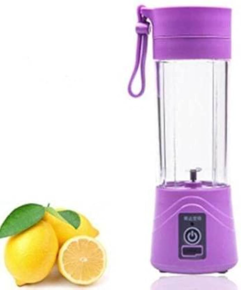 Portable And Rechargeable Battery Juice Blender Hm-03  380ml