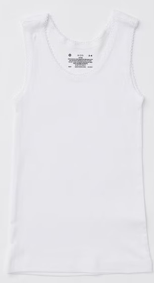Cottony Girls Vest 13-14y