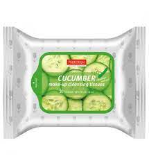 Purederm Cucumber Make-Up Cleansing 30 Tissues Ads 605