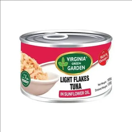 Virginia green garden light flakes tuna 185g