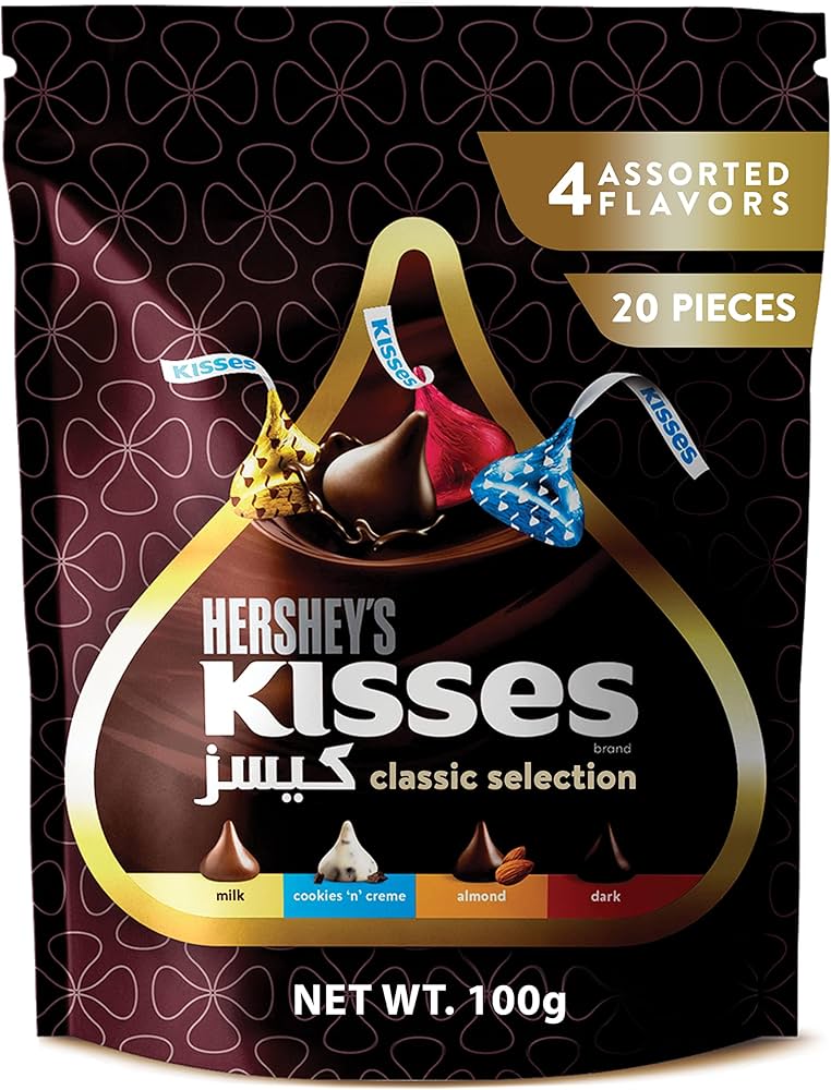 Hersheys Kisses classic selection 100g