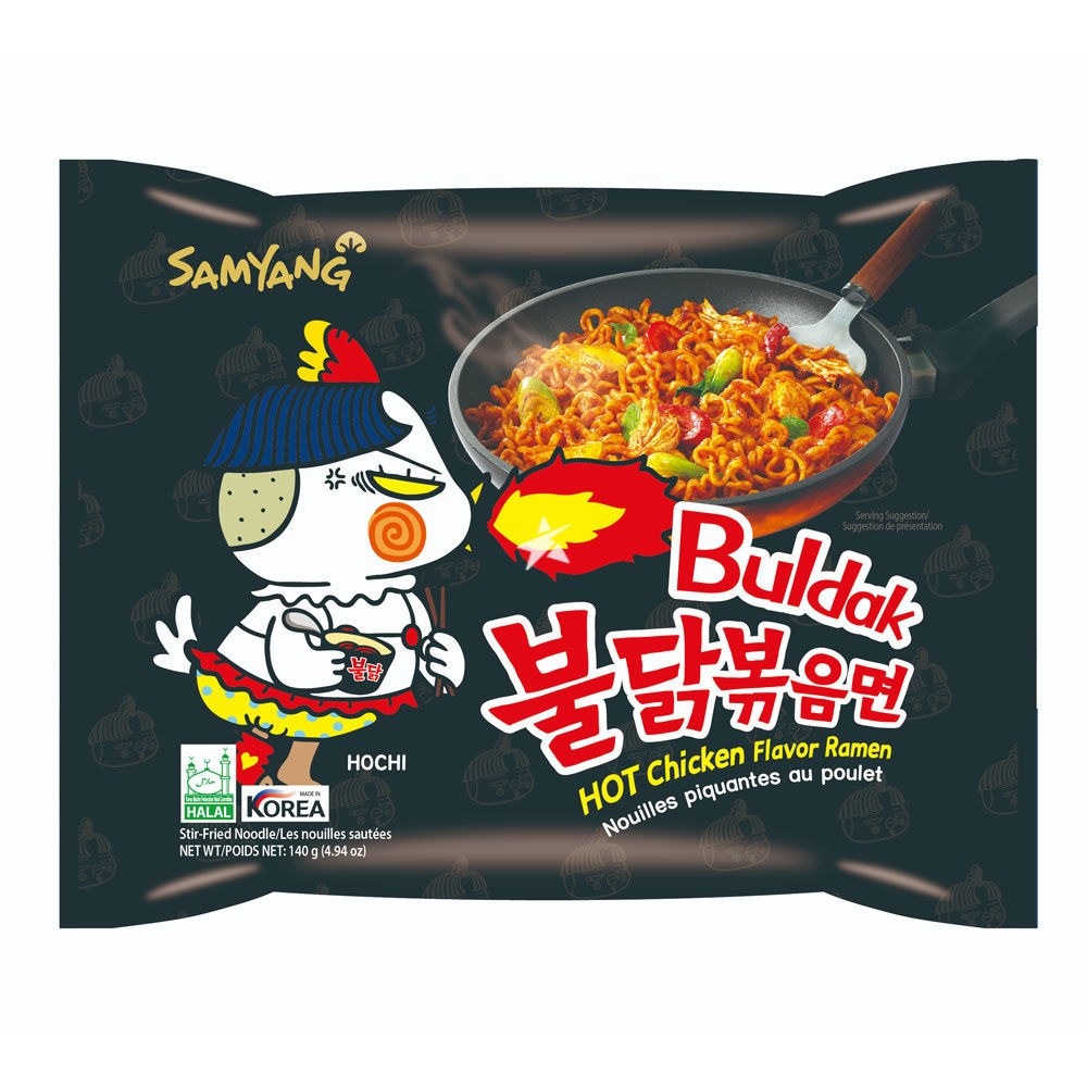 Samyang buldak noodles hot chicken flavor ramen 140g