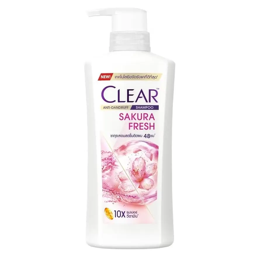 Clear Sakura Fresh Anti-Dandruff Shampoo 1L 