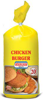 Chicken burger 20pcs