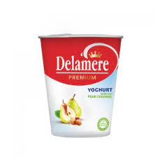 Delamere Premium Yoghurt With Real Pear Caramel 450g