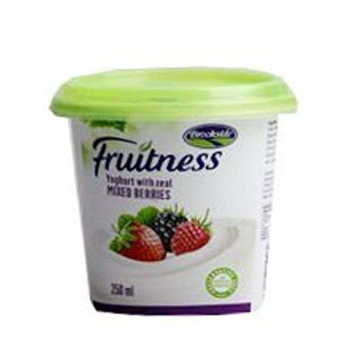 Brookside Fruitness Yoghurt With Real Mixed Berries 250ml