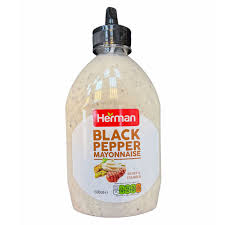 Herman black papper mayonnaise 500ml