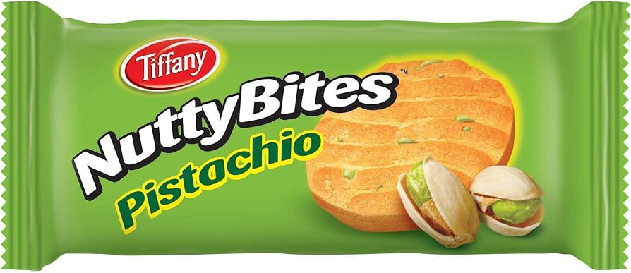 Tiffany Nutty Bites  Pistachio 72g