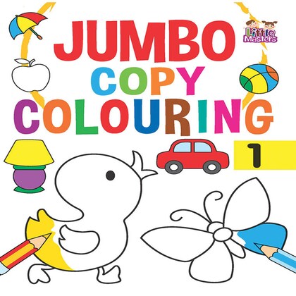 Little Master Jumbo Colouring Book 1 L258