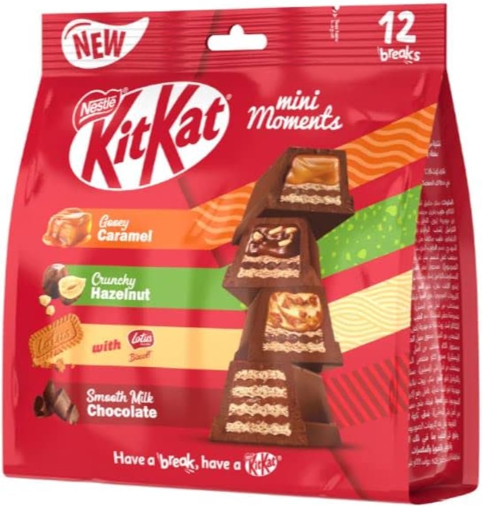 Kitkat Mini Moments Caramel Crunchy Hazelnut 201g