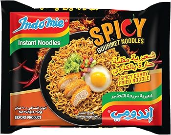 Indomie spicy curry fried noodle s