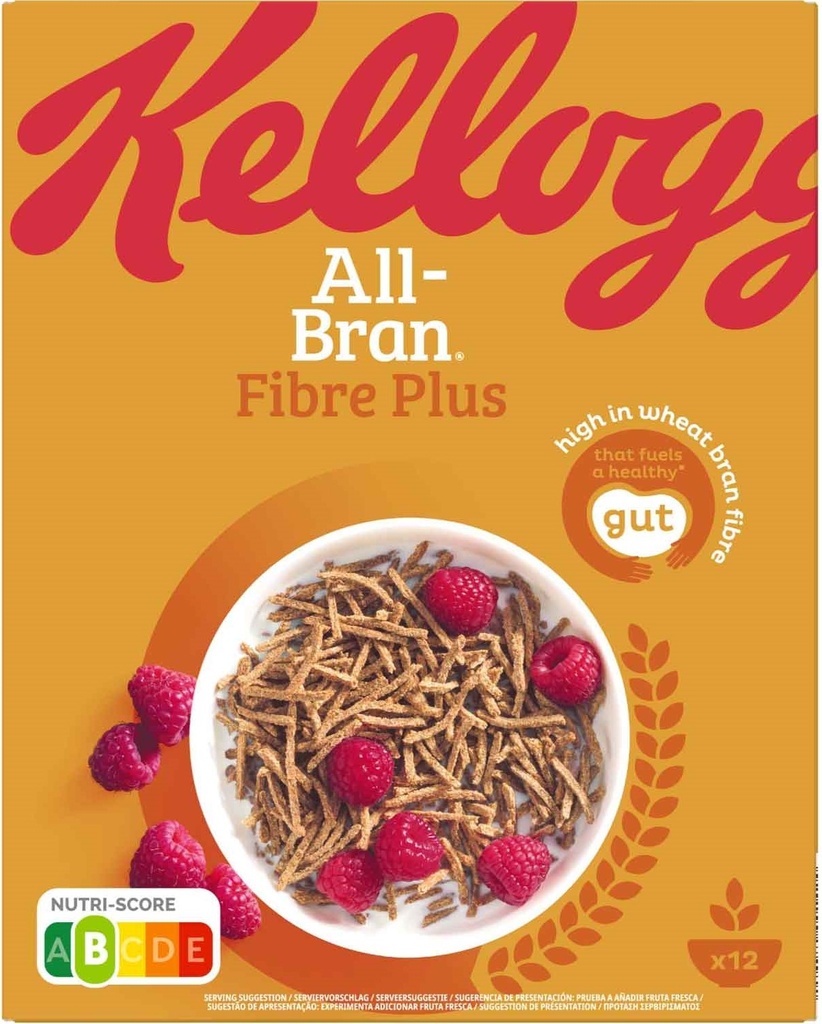 Kellogg All Bran Fibre Plus 375g