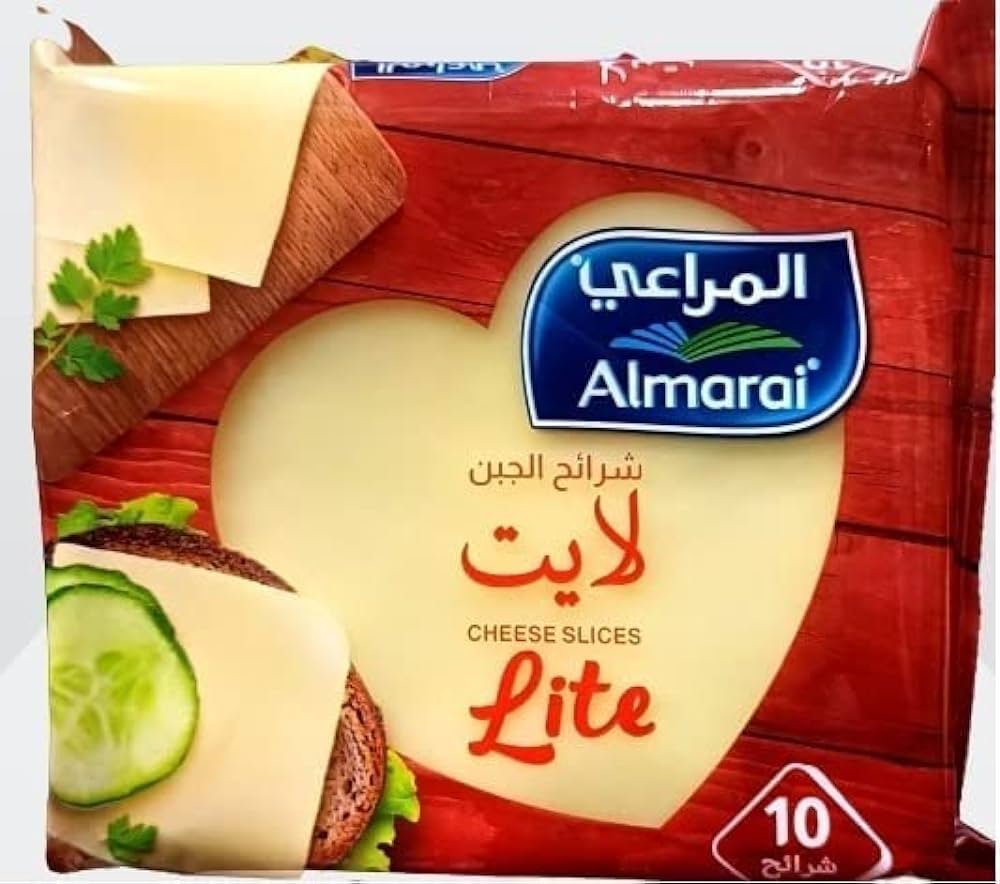 Almarai Cheese Slices Lite 20 Slices 400g