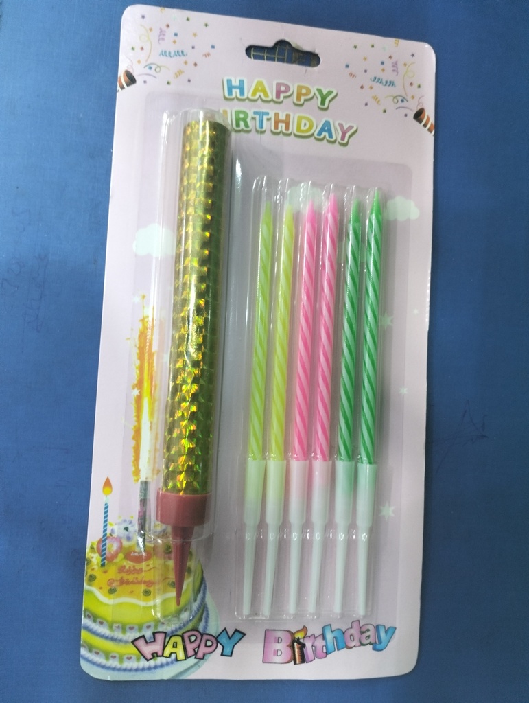 Happy birthday candles