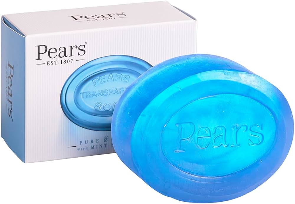 Pears transparent soap blue 125gr