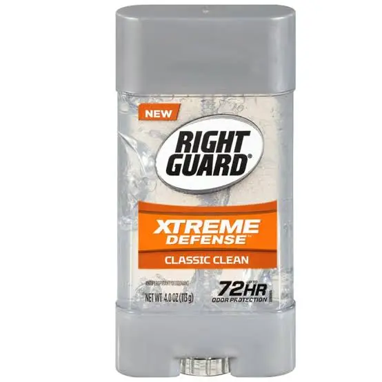 Right guard xtreme defense classic clean 113g