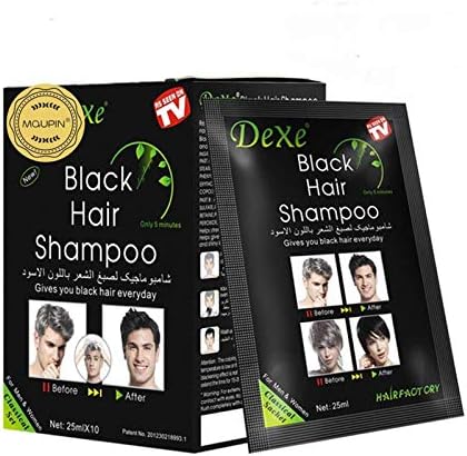 Black Hair Shampoo 25x10ml
