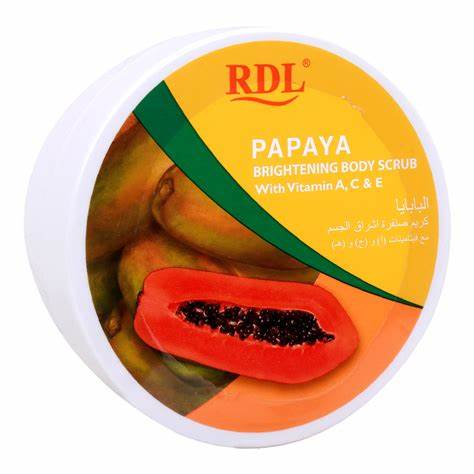 Rdl Papaya Extract Brightening Body Scrub 250g