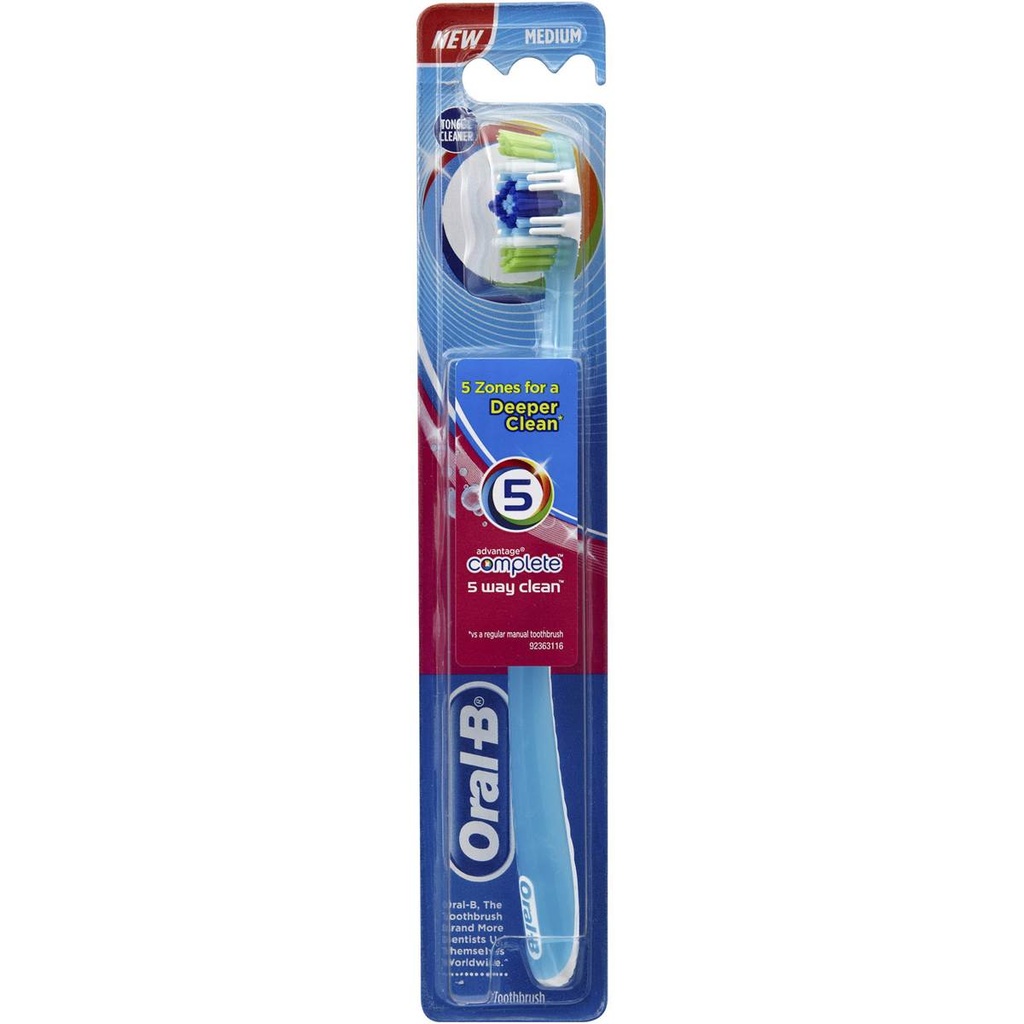 Oral B 5Way Clean Complet TouthBrushes