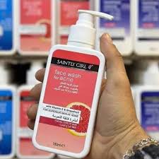 Saintly Girl Face Wash For Acne With Vitamin C&Grapefruit 180ml