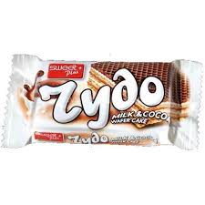 Sweet+plus milk & cocoa wafer cake 40gr