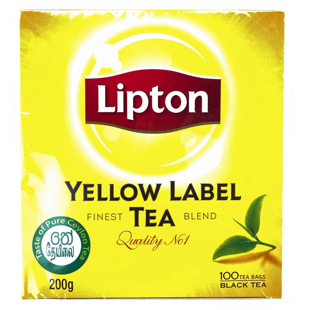 Lipton Yellow Label Rich Natural Taste 100bags