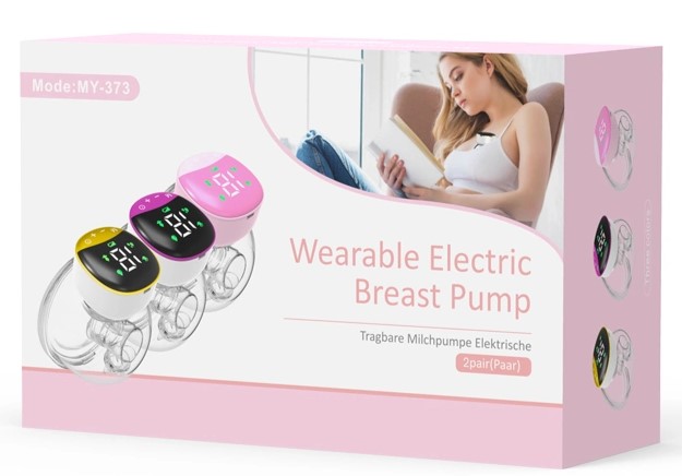 Wearable Electric Breast Pump  MY-373-2pair